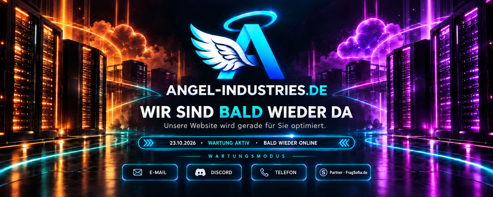 Angel Industries – Wir sind bald wieder da. Unsere Website wird gerade für Sie optimiert.